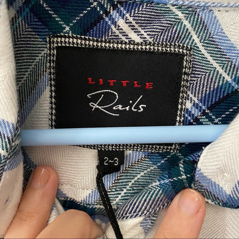 Little Rails plaid shirt - Picture 2 of 5